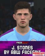 PES2017曼城斯通斯脸型补丁