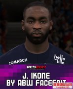 PES2017伊科内脸型补丁