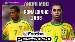 PES2020罗纳尔迪尼奥1998赛季脸型补丁
