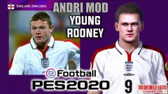 PES2020鲁尼2004赛季脸型补丁