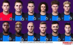PES2020布鲁日12人脸型补丁包