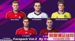 PES2020 贝尔巴托夫、施瓦茨、里瑟等5名经典球员脸型补丁